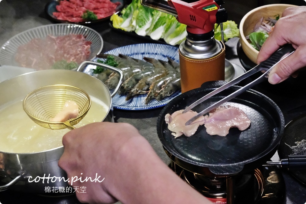 超神秘！台中火鍋一潤鮮切鍋物和牛現切～創意桌邊料理必點