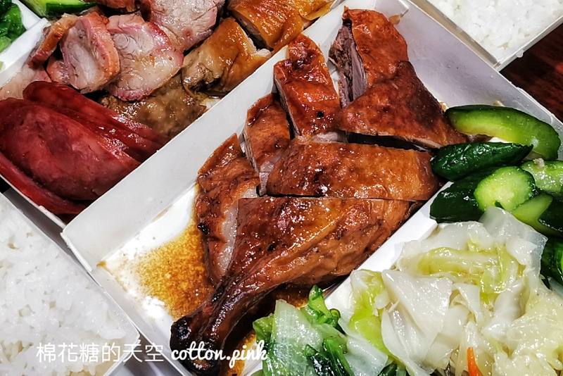 台中燒臘便當|食為大港式燒臘肉超多的啦～最新菜單價格更新
