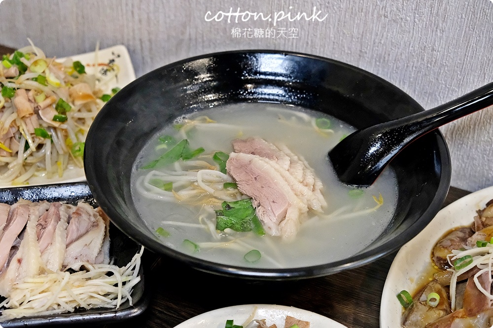 藏在台中逢甲夜市小巷-彭記鵝肉大王雙口味無骨上桌更方便