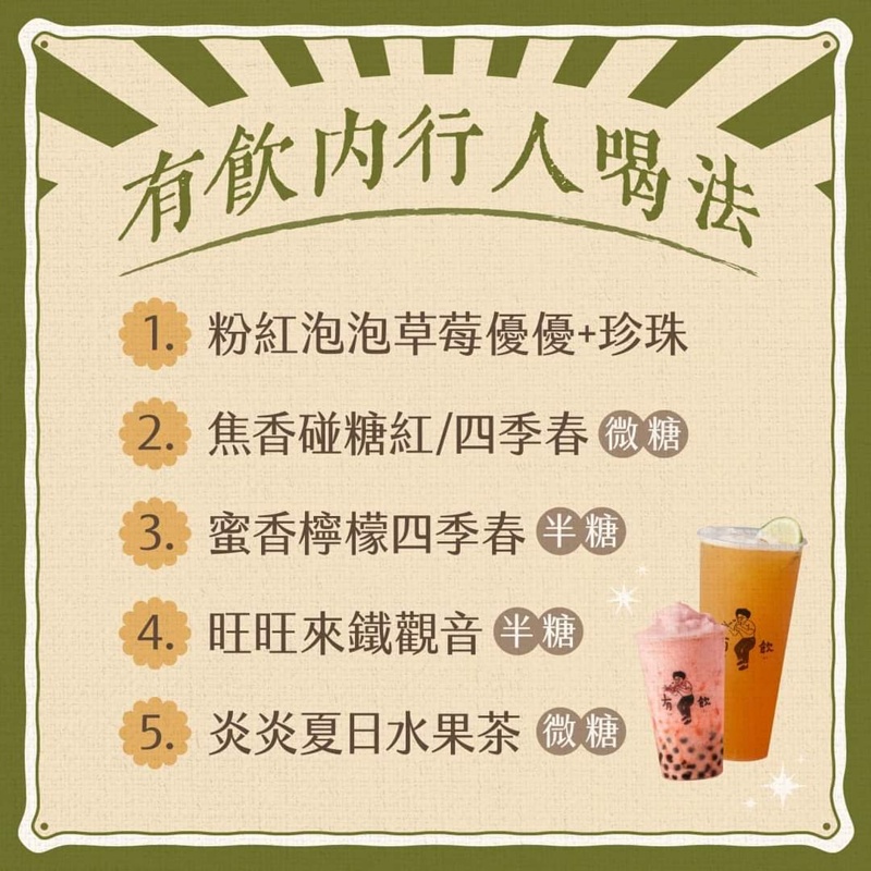 台中新開手搖飲！有飲排隊人潮有嚇人…完整菜單先看再點