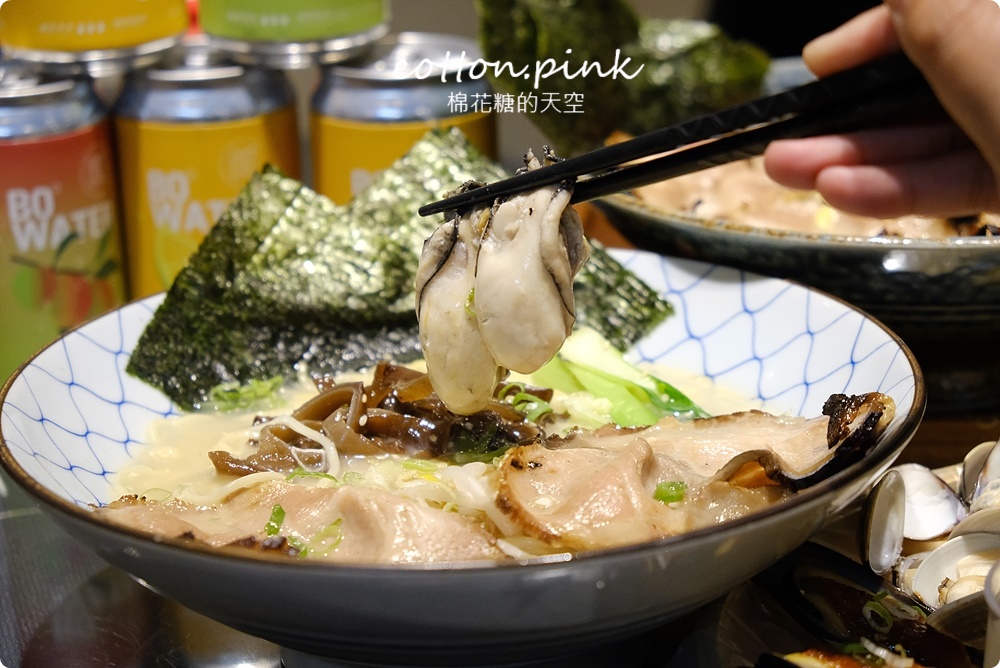 台中深夜拉麵大放送！月樽拉麵海鮮季好料一大盤滿額送～