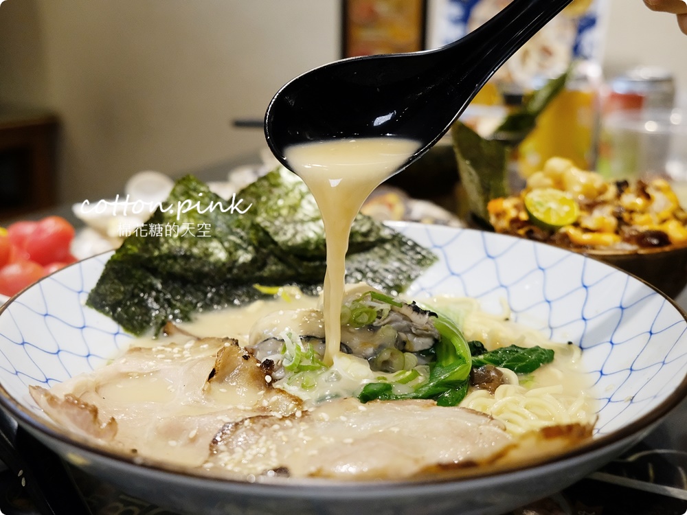 台中深夜拉麵大放送！月樽拉麵海鮮季好料一大盤滿額送～