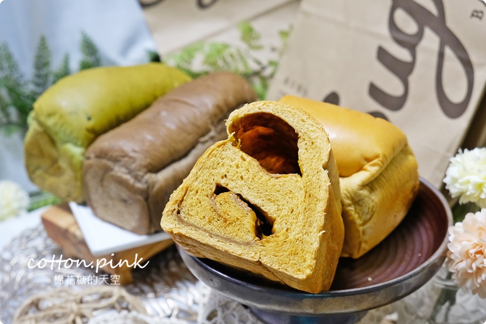 台中獨家品茶吐司！抹茶、焙茶外加泰奶吐司糖印麵包優雅出爐～