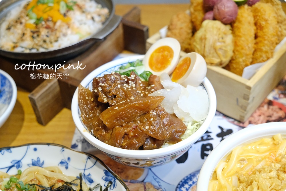 中友百貨旁小巷～小小麥一中店日式烏龍麵好好味！炸物盛合澎湃必點！