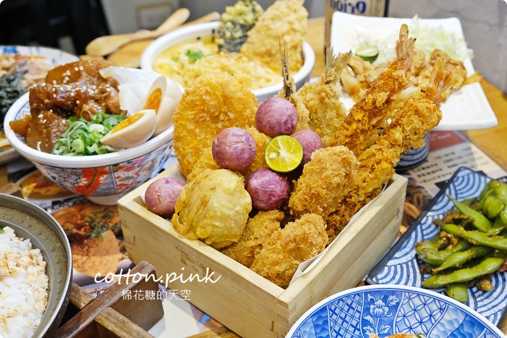 中友百貨旁小巷～小小麥一中店日式烏龍麵好好味！炸物盛合澎湃必點！