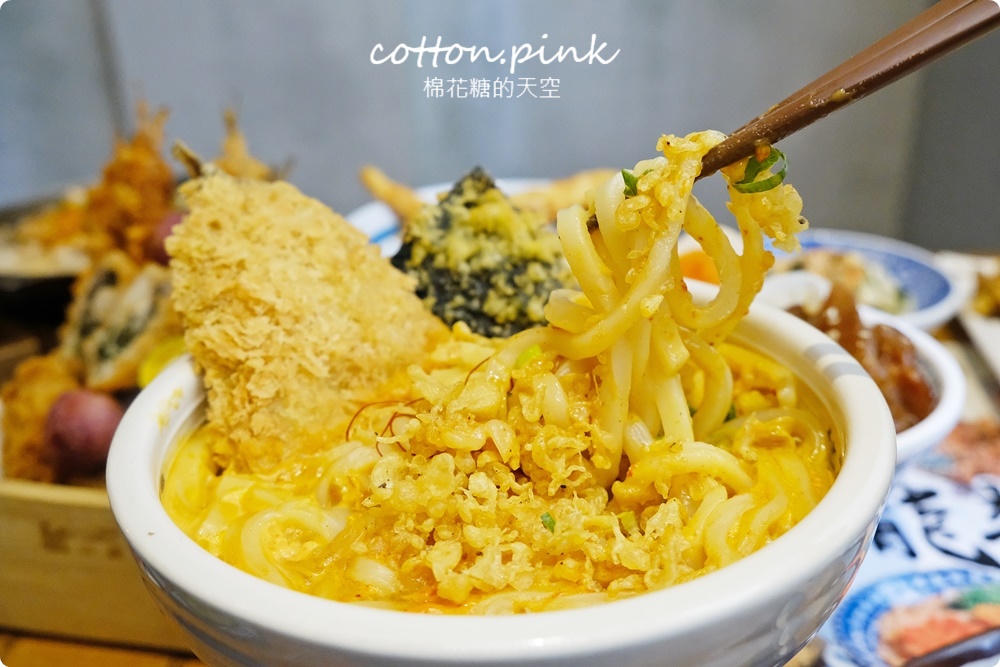 中友百貨旁小巷～小小麥一中店日式烏龍麵好好味！炸物盛合澎湃必點！