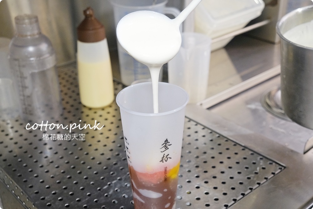 台中最新飲料“參杯”進軍黎明路商圈！我不是楊枝甘露根本大升級
