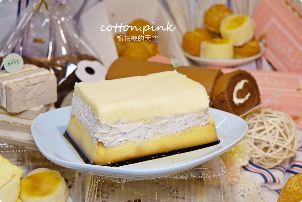 台中甜點下午茶這家CP值最高！童話泡芙蛋糕捲加泡芙組合甜甜價