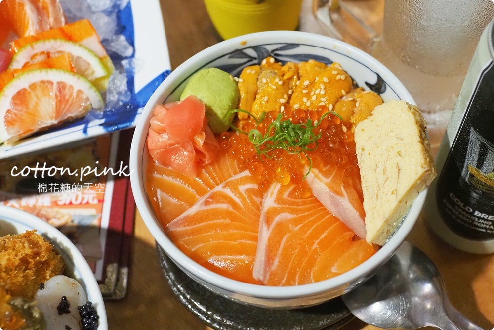 痛風丼飯大碗海鮮滿出來！森川丼丼大橋橫町不只好拍更好吃