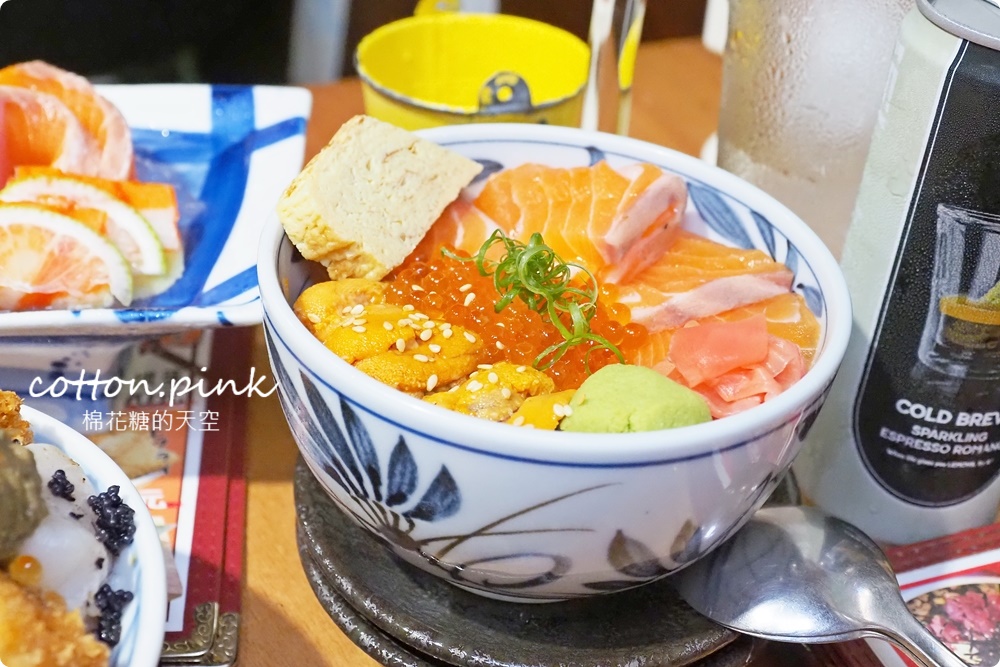 痛風丼飯大碗海鮮滿出來！森川丼丼大橋橫町不只好拍更好吃