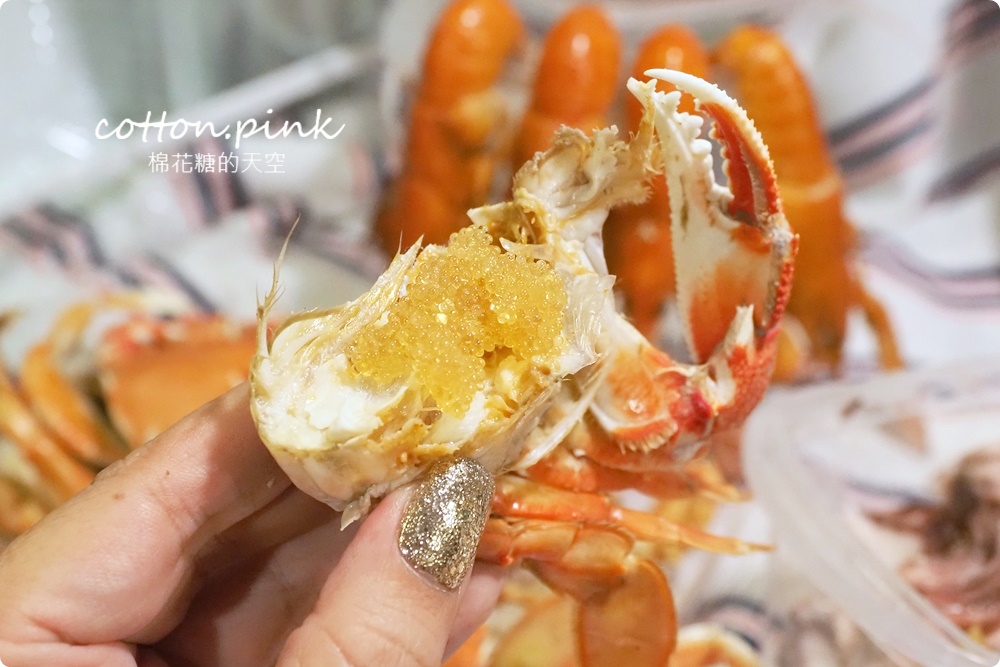 台中夜市最新推薦-海鮮饗宴，現蒸宜蘭黃金蟹、海釣透抽甜甜價