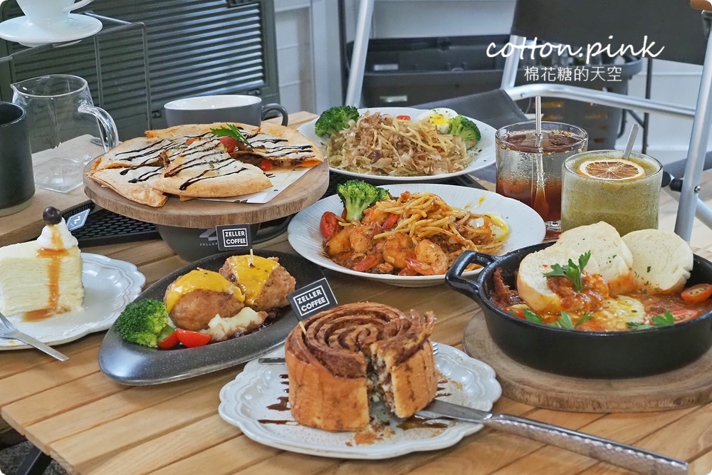 台中露營風早午餐就在舊鐵道旁，宅樂咖啡餐點選擇多~超值套餐加起來