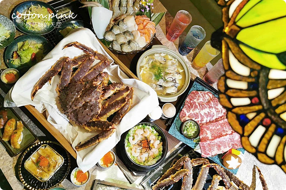 台中燒肉這家最神秘！精誠壹山海鮮燒肉套餐份量超大！