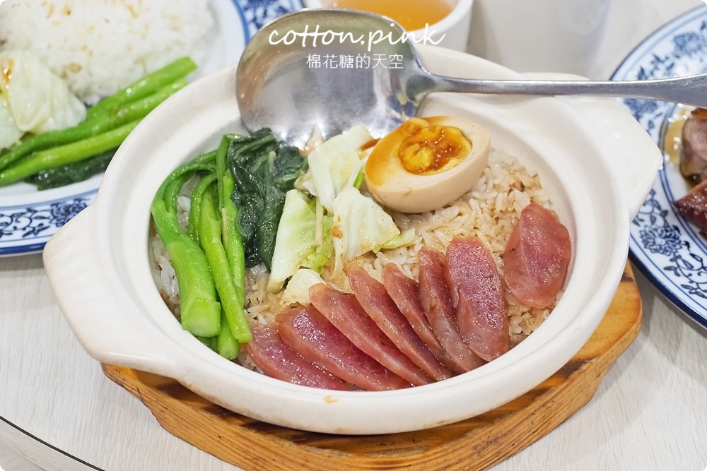 台中頂級版燒臘三寶飯！龍富貴推出港式燒臘個人餐～升級櫻桃鴨超多汁