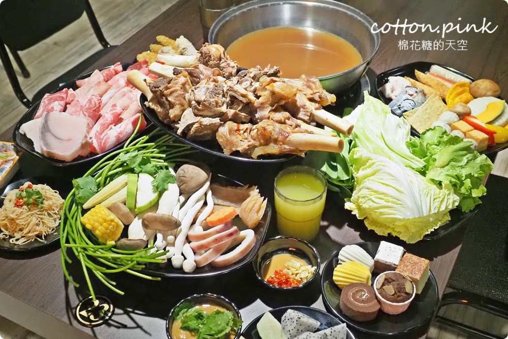 台中羊肉爐吃到飽推薦-正老林羊肉爐羊大骨、羊腳筋通通吃到飽！