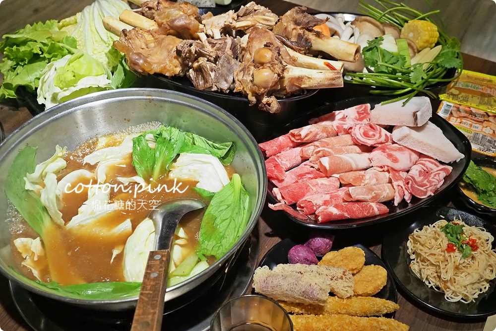 台中羊肉爐吃到飽推薦-正老林羊肉爐羊大骨、羊腳筋通通吃到飽！