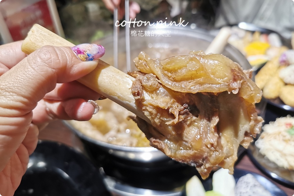 台中羊肉爐吃到飽推薦-正老林羊肉爐羊大骨、羊腳筋通通吃到飽！