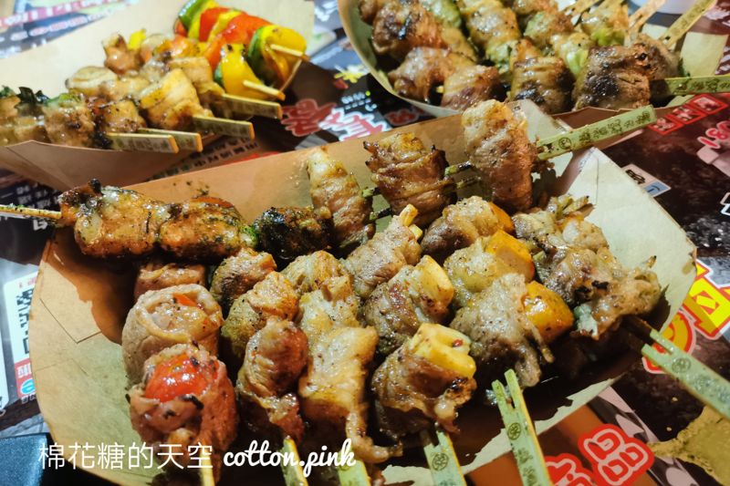 逢甲夜市必吃推薦！激旨燒鳥三品牌這裡大集合～串燒、串炸、極凍生啤