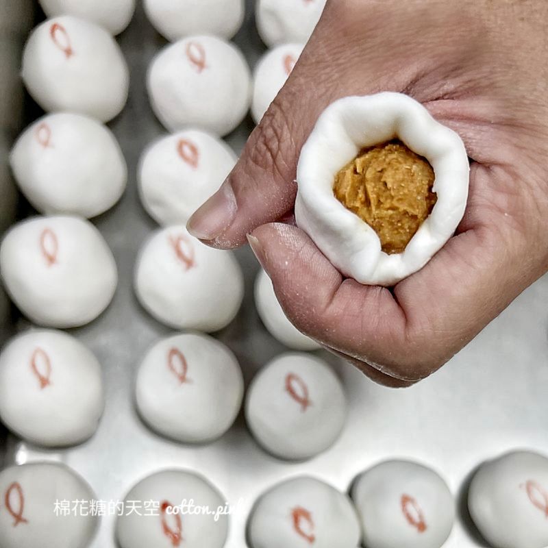 台中湯圓推薦|大里福圓仔鮮肉湯圓超大顆～冬至限定甜湯圓一吃上癮