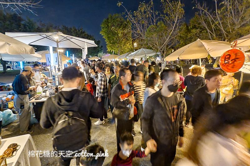 台中燈會平日也有夜市？週末市集才有的人氣點心平日想吃趁這波