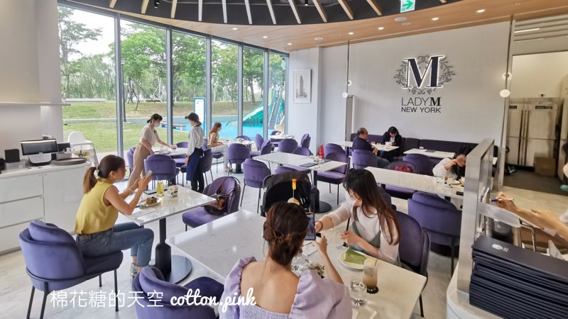 台中最新Lady M即將開幕！最新分店也有內用座位喔