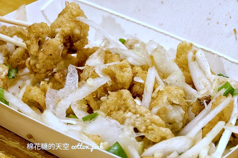 自強夜市必吃多一家！超大香酥海味魷魚王~竟然還有酥炸龍珠王