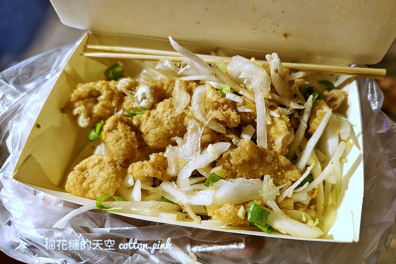 自強夜市必吃多一家！超大香酥海味魷魚王~竟然還有酥炸龍珠王