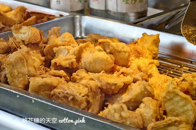 台中北屯大坑必吃香酥杏鮑菇-甜Q坊一週只開三天，登山步道週邊排隊美食