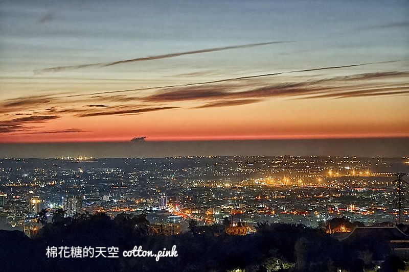 台中夜景咖啡-Love公老坪三層座位視野超棒!看夕陽、看夜景大推