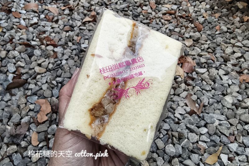 夢幻草莓三明治現身台中霧峰老店-桂田食品行人潮爆炸啦