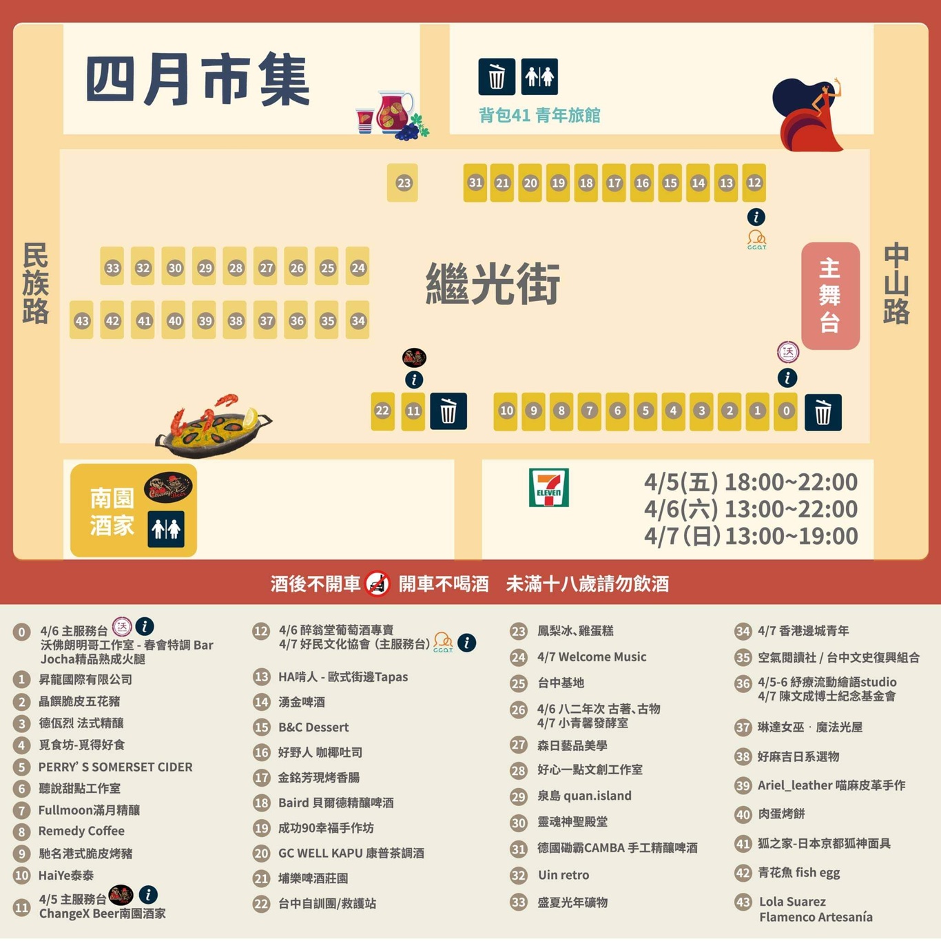 清明連假台中活動懶人包！市集、快閃活動都很值得逛逛阿～