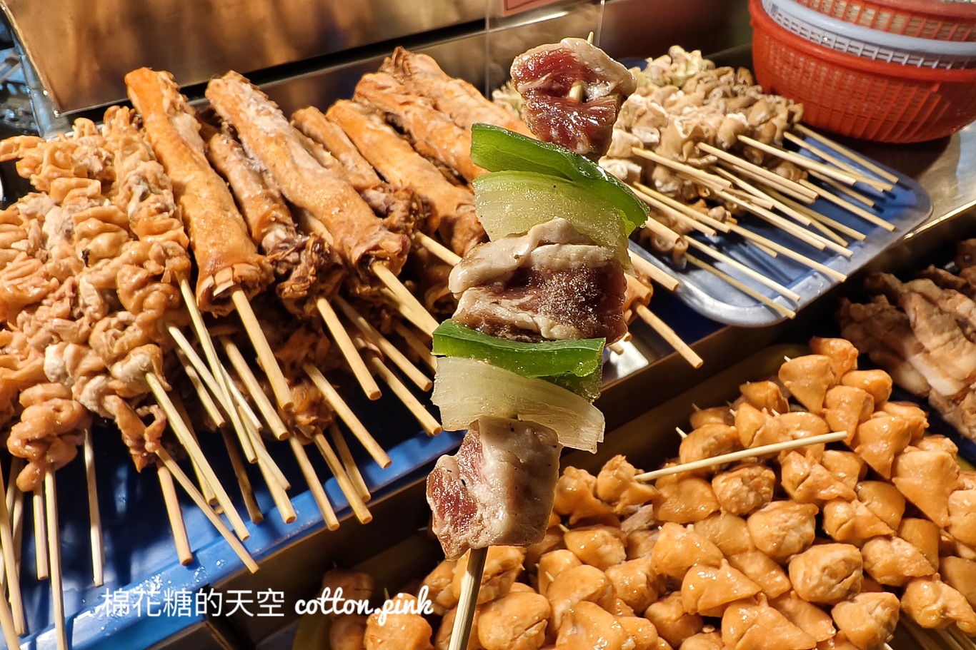 台中大里頂呱呱烤肉宵夜場一次滿足鹹酥雞、串燒兩種願望