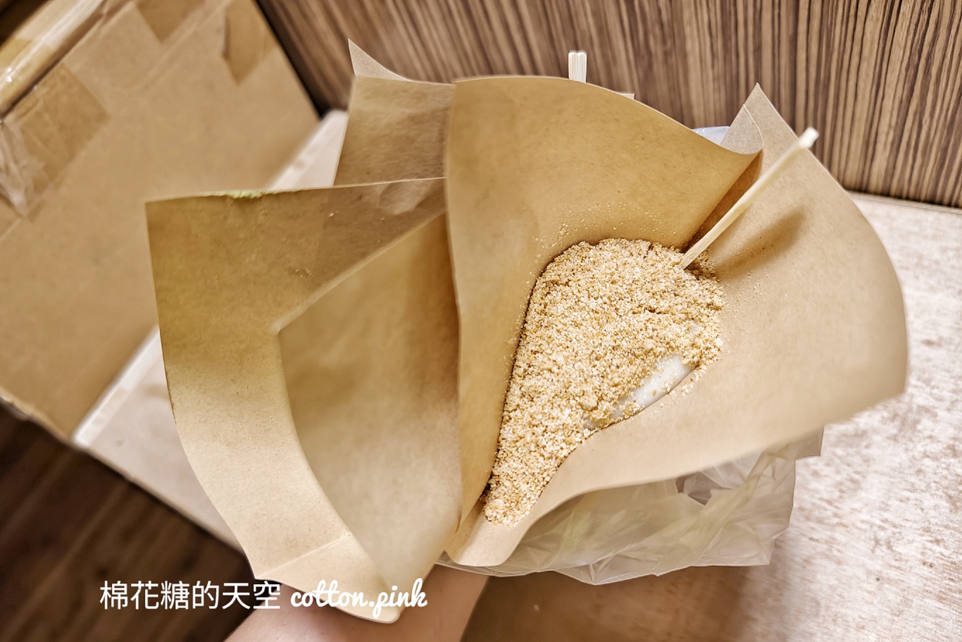 只開週末！現蒸現打彭春妹麻糬～軟中帶Q就在勤美