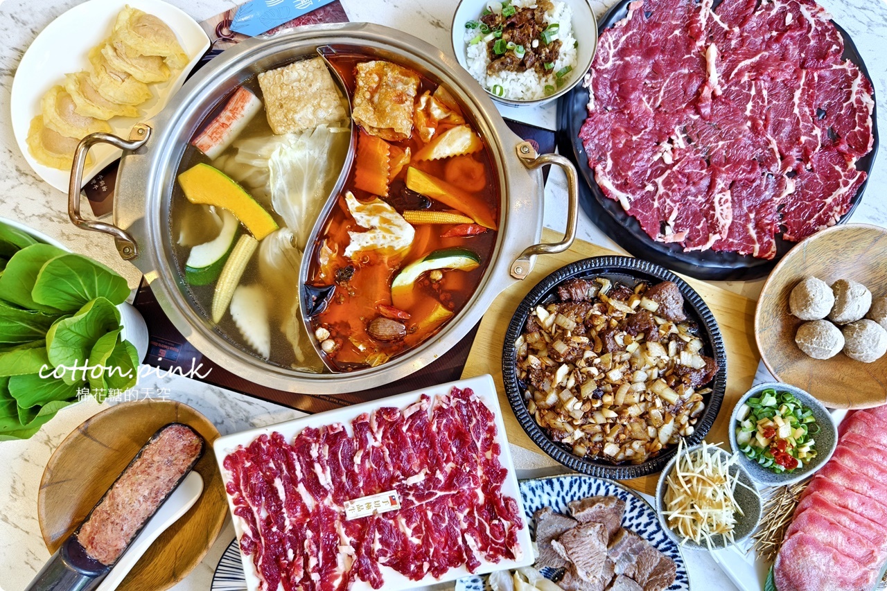 台中也吃得到溫體牛肉火鍋啦!森鄰鍋物美得不輸網美咖啡廳耶