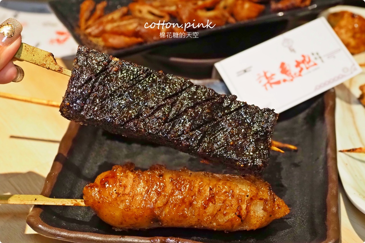 台中逢甲夜市串燒店大升級!柒息地居酒屋增加內用座位區~菜單選擇更多了