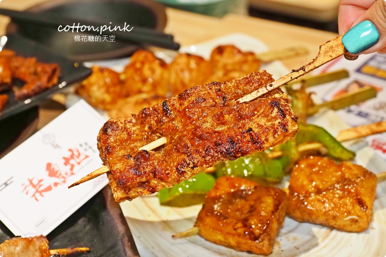 台中逢甲夜市串燒店大升級!柒息地居酒屋增加內用座位區~菜單選擇更多了