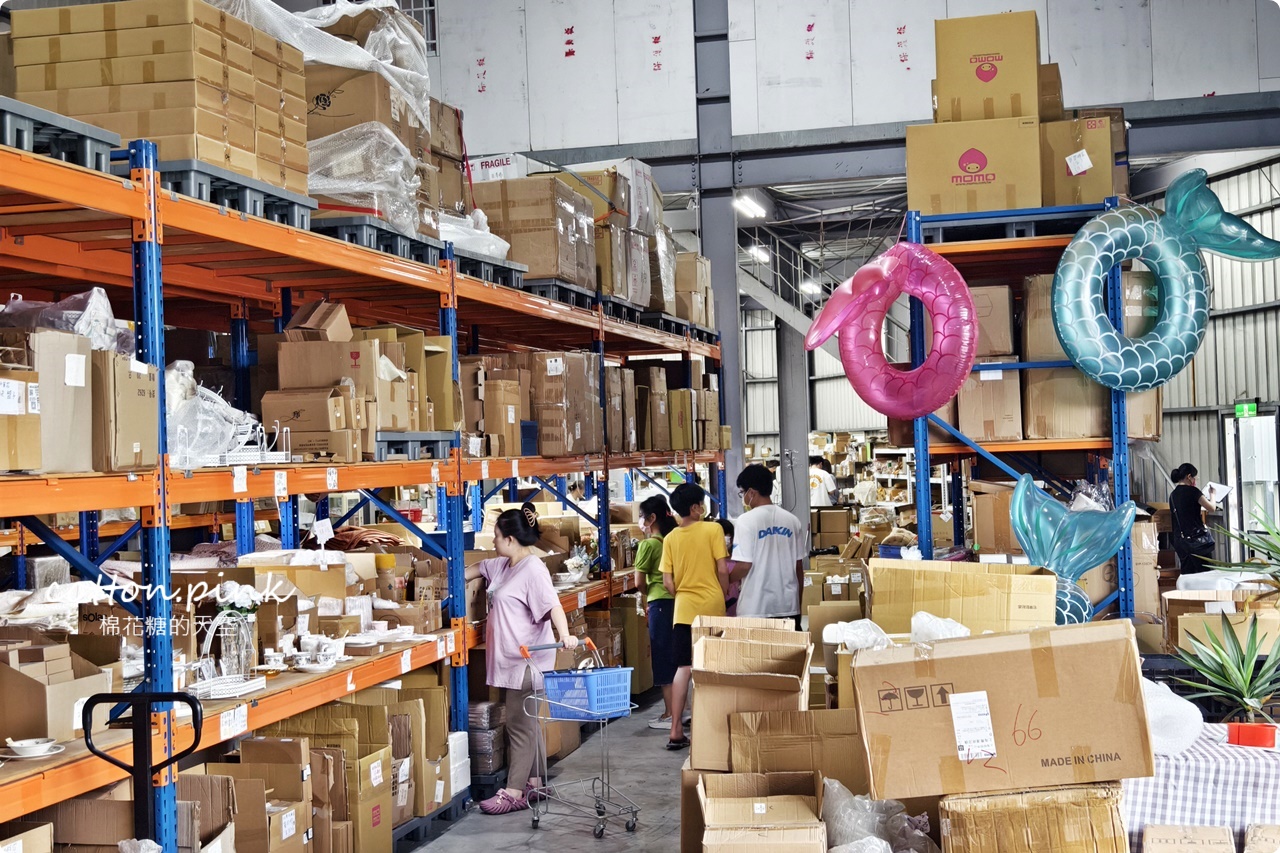 夢幻居家用品大賣場就在台中大里!拿額米藏在小路鐵皮倉庫裡