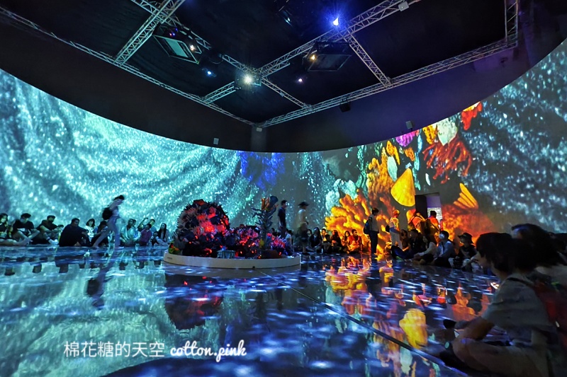 超美!台中國美館沉浸式展演"海"重新開放!最新索票方式看這邊