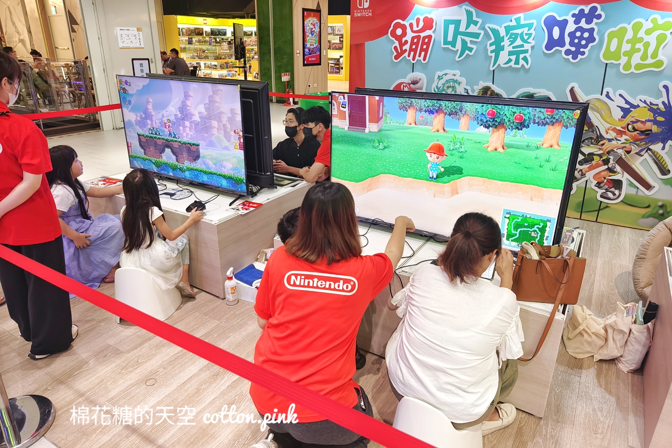 只有兩週！任天堂switch免費玩！週末還有瑪利歐.公主見面會
