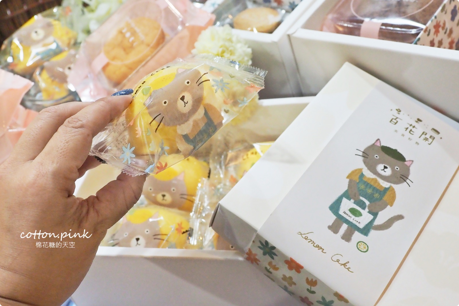 台中最新伴手禮！超萌百花開生乳燒、檸檬蛋糕...宅配限定
