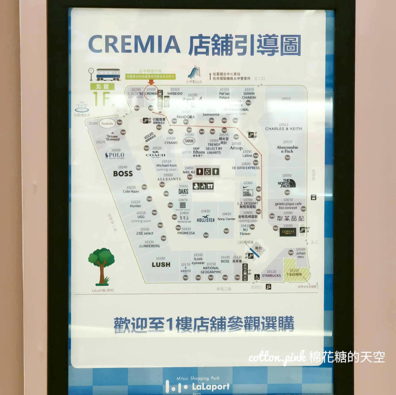 北海道冰淇淋之神台中LaLaport店換到這裡來~內用區更大了!