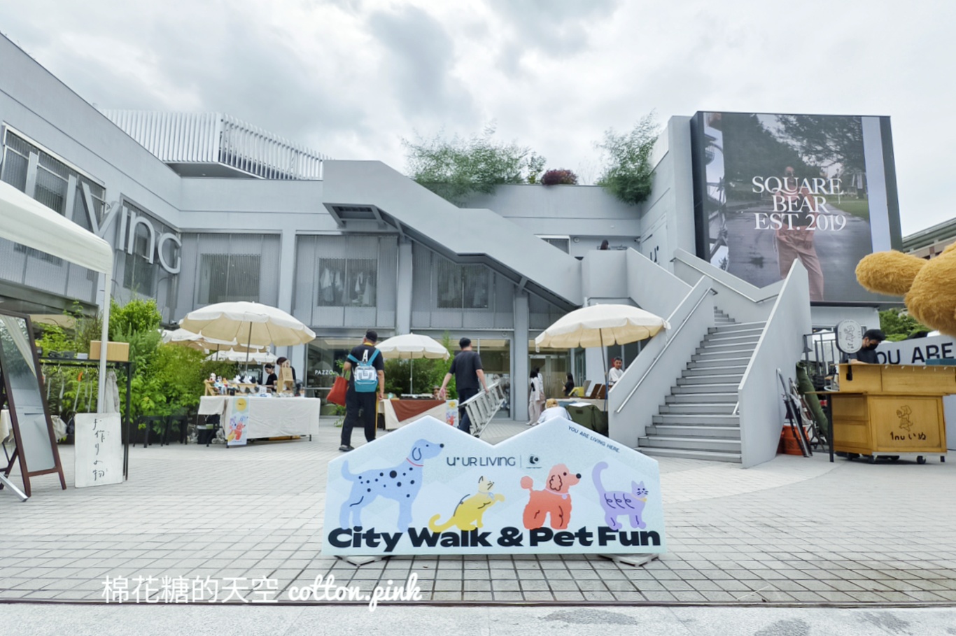 超巨絨毛狗狗療癒度爆表！這週末還有寵物市集～就在IKEA旁邊