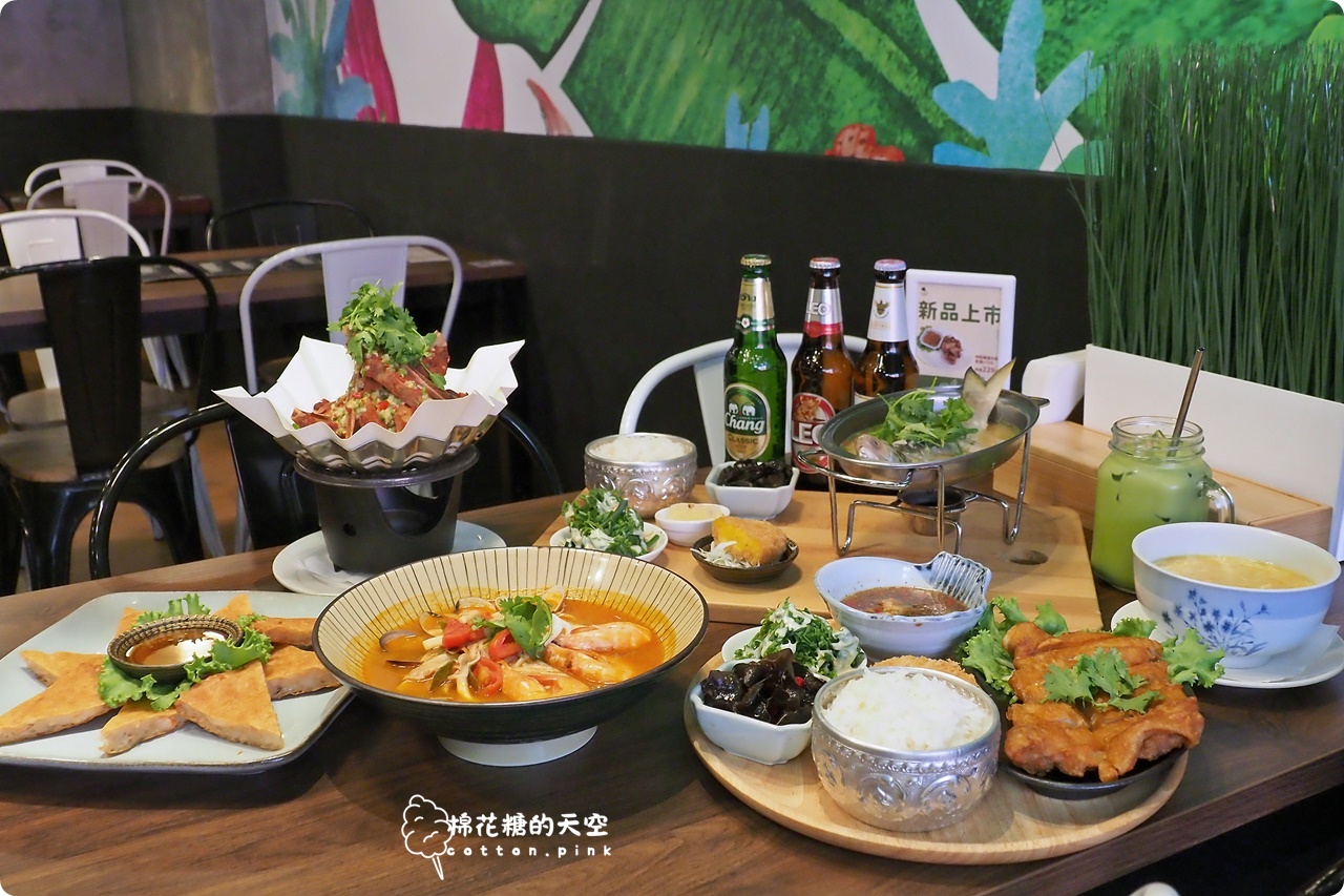 台中泰式料理超人氣大城享泰食最新分店開幕啦！商業午餐也太划算了吧
