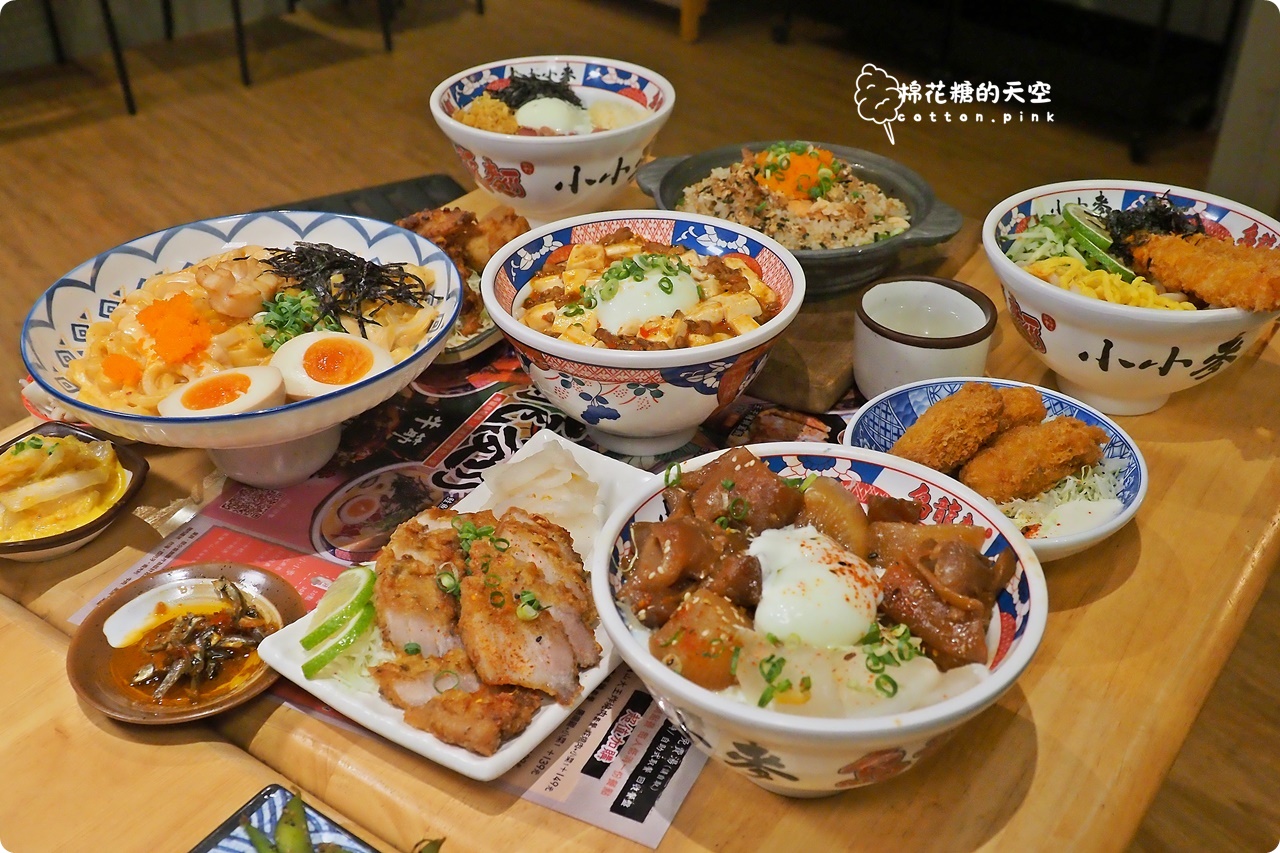 中友百貨旁小小麥烏龍麵專賣一中店日式氛圍滿滿!用餐區升級吃起來