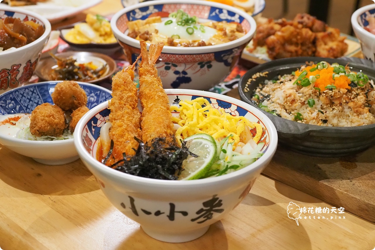 中友百貨旁小小麥烏龍麵專賣一中店日式氛圍滿滿!用餐區升級吃起來