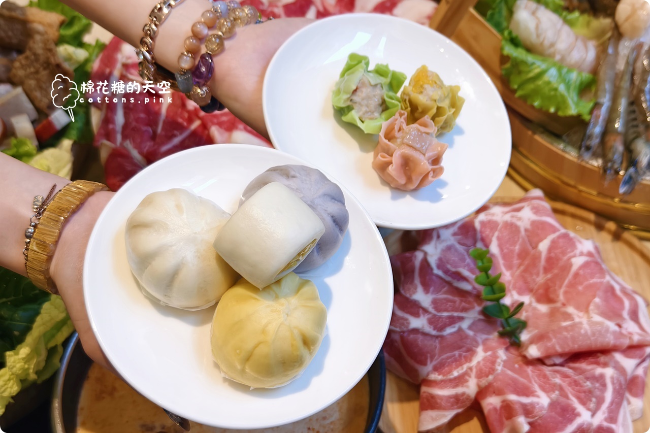 台中火鍋吃到飽新品牌!饗點鍋自助吧選擇多~統一布丁也無限量