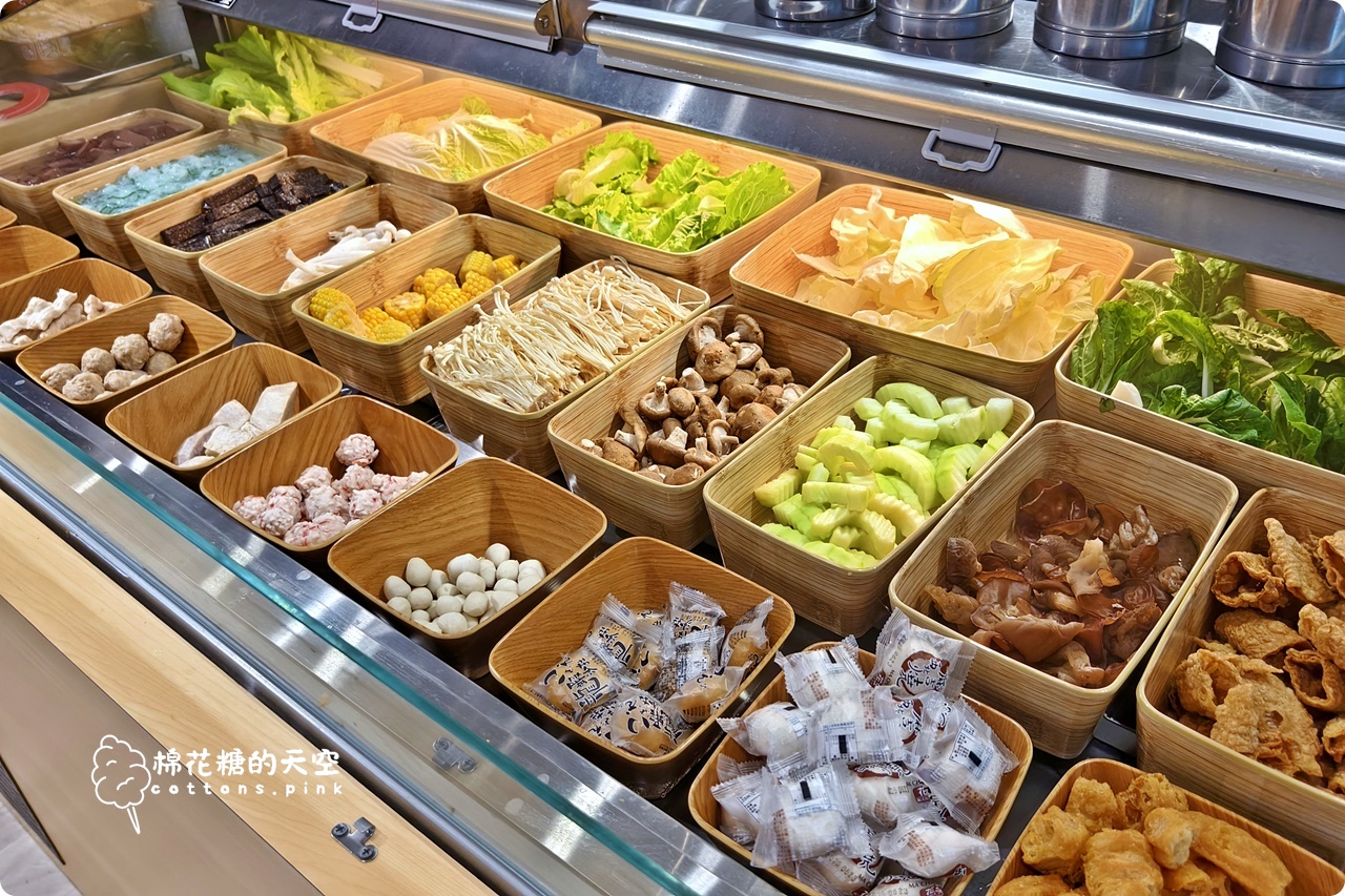 台中火鍋吃到飽新品牌!饗點鍋自助吧選擇多~統一布丁也無限量