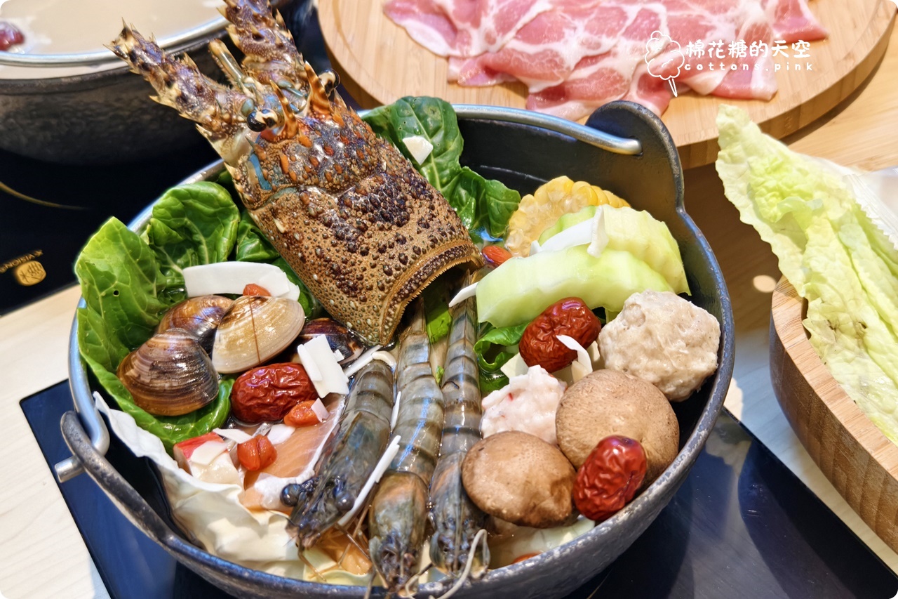 台中火鍋吃到飽新品牌!饗點鍋自助吧選擇多~統一布丁也無限量