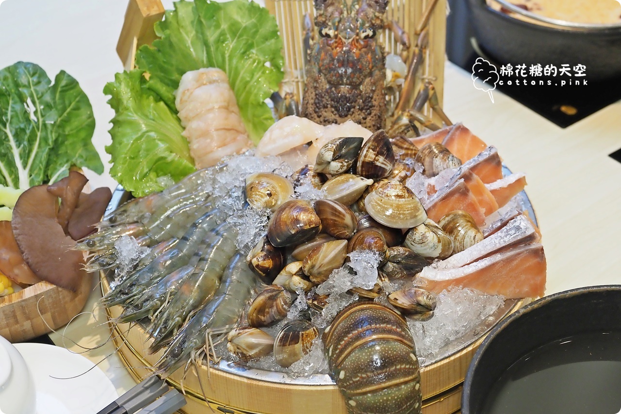 台中火鍋吃到飽新品牌!饗點鍋自助吧選擇多~統一布丁也無限量