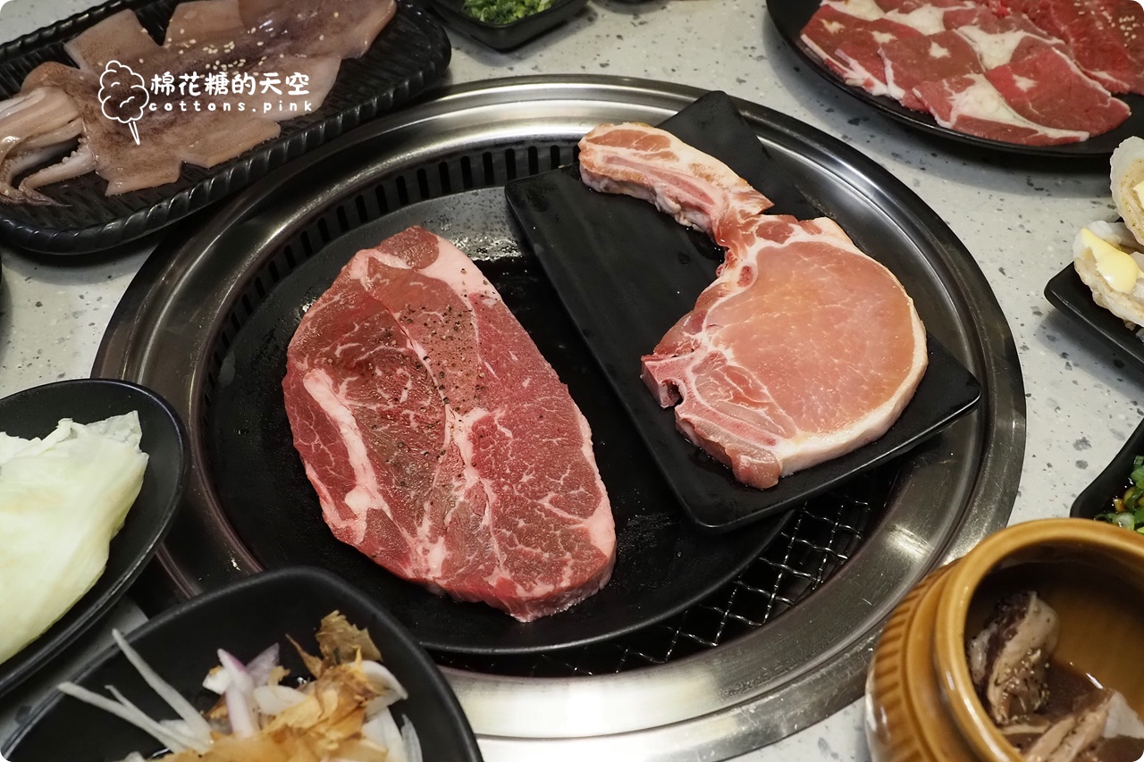 台中燒肉吃到飽推推OH!YAKI！牛排.戰斧豬排都能吃到飽